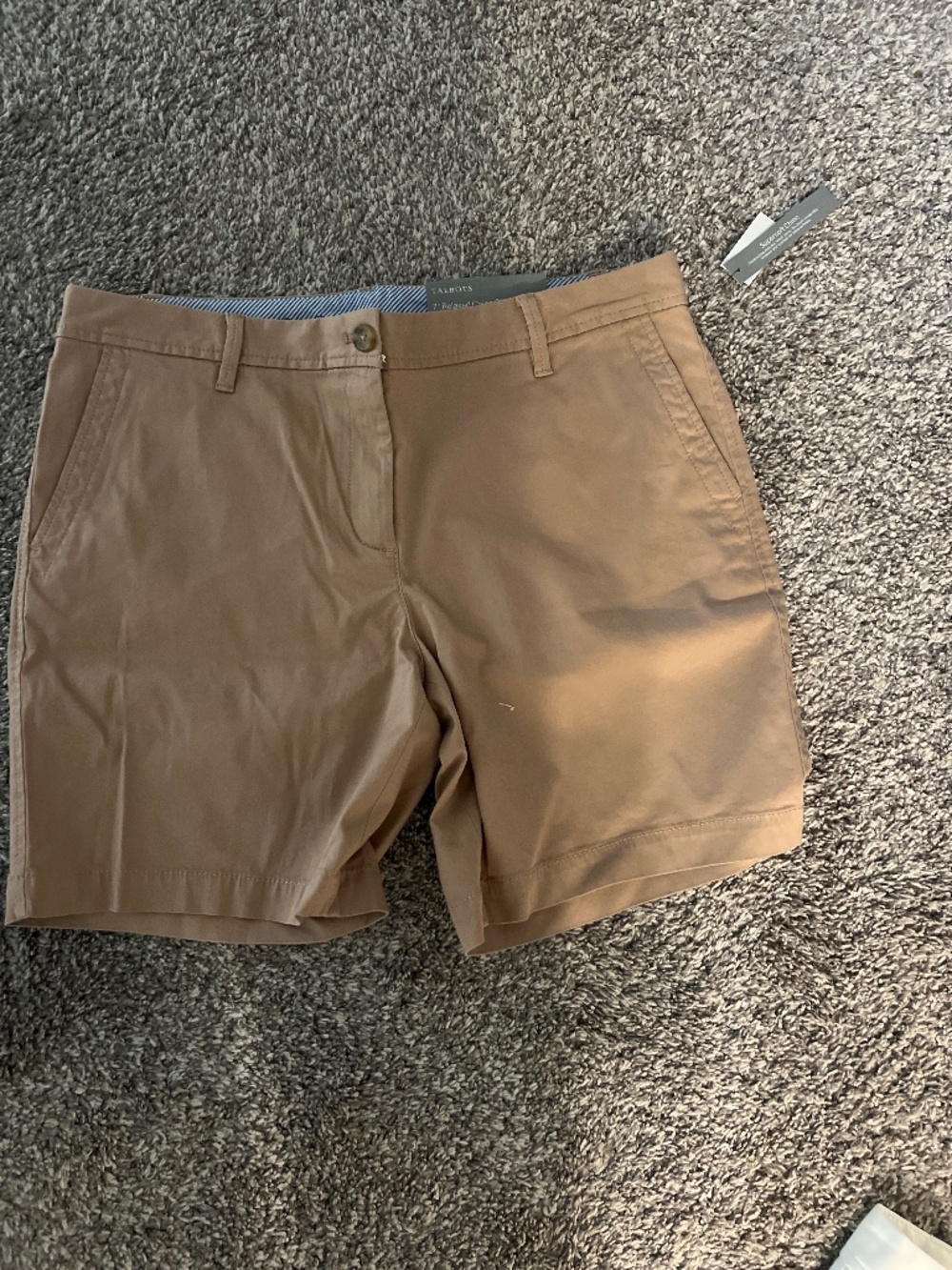 NWT Talbots khaki shorts